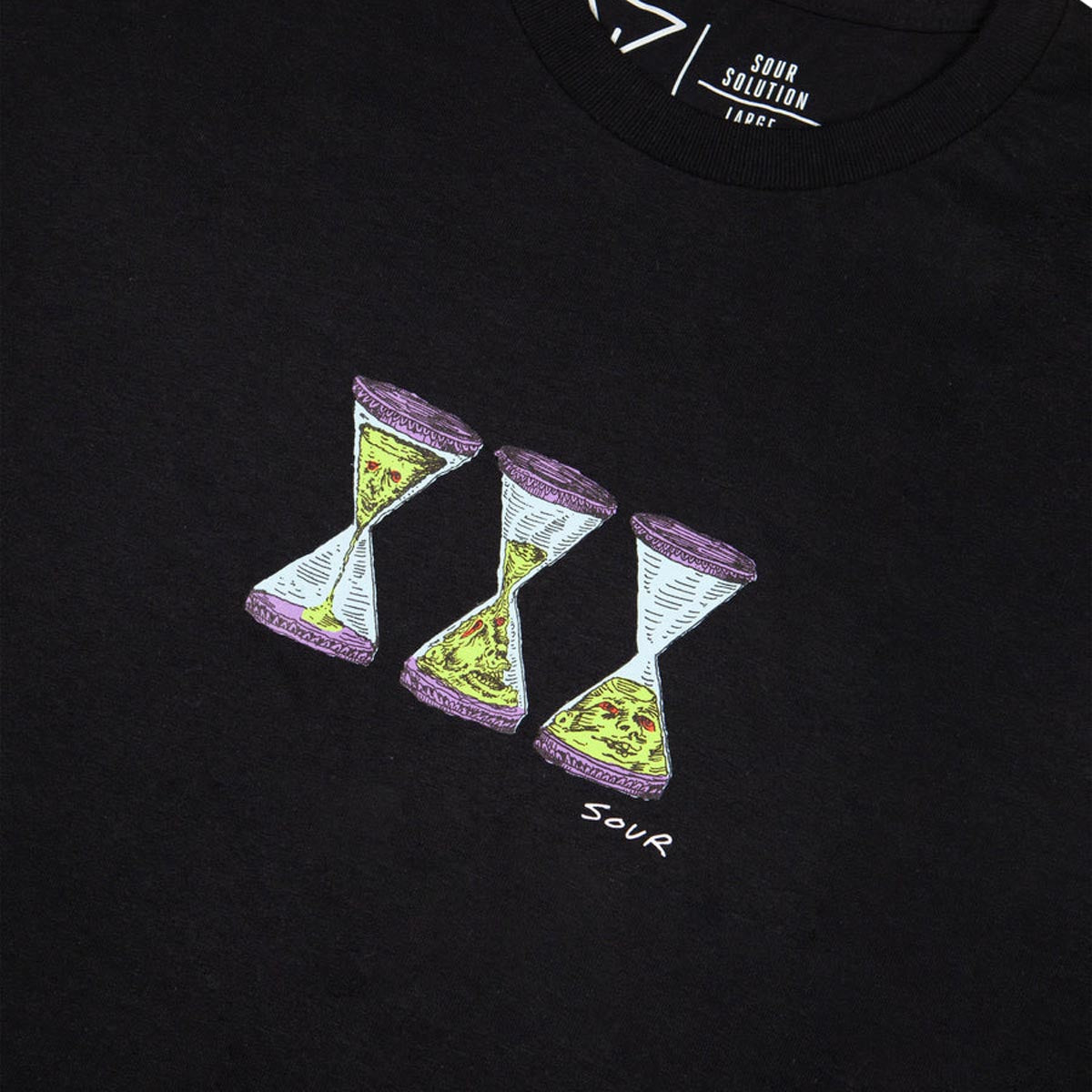 Sour Solution Buchi Hourglass T-Shirt - Black image 2