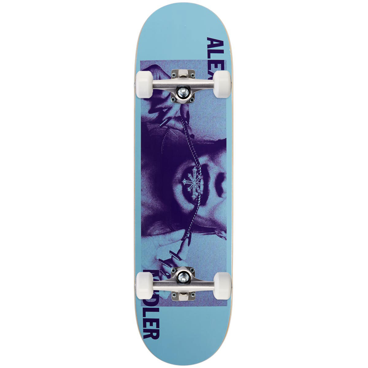 Disorder Girl And Chain Skateboard Complete - Blue - 8.25