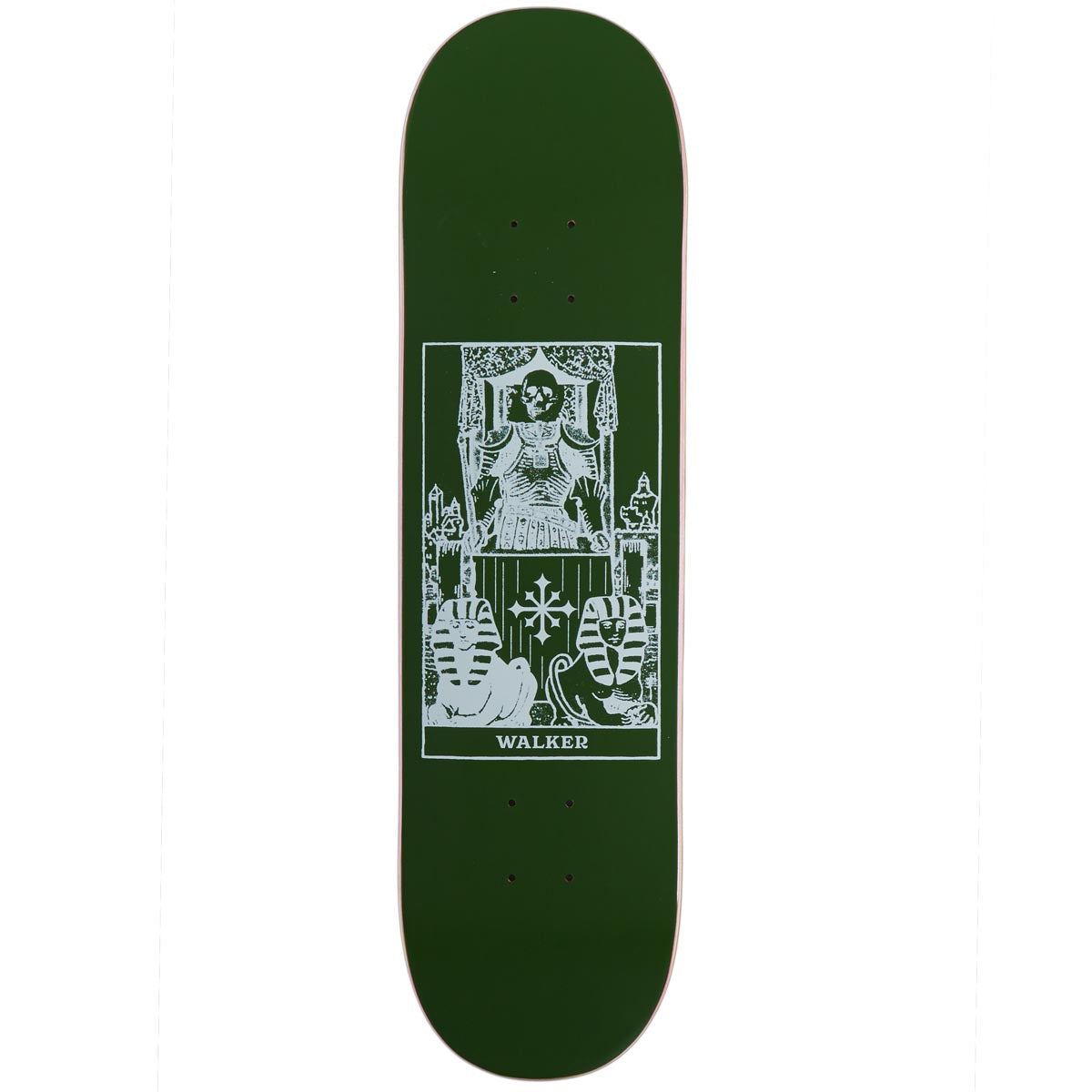 Disorder Walker Card Skateboard Deck - Green - 8.12