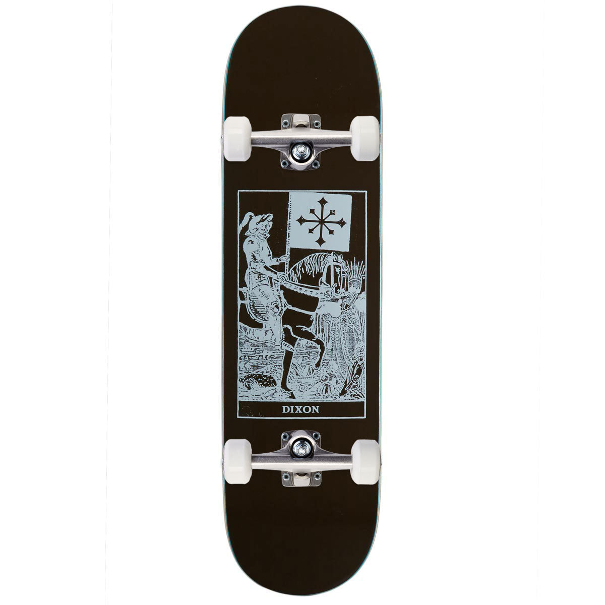 Disorder Dixon Card Skateboard Complete - Olive - 8.25