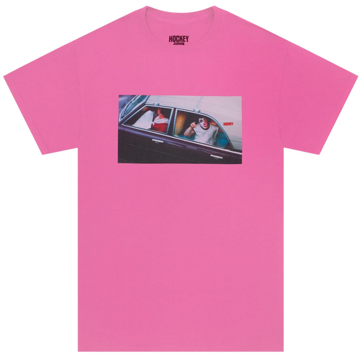 Hockey Car Kid T-Shirt - Pink image 1