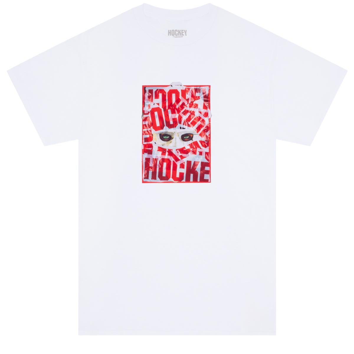 Hockey War All Over T-Shirt - White image 1