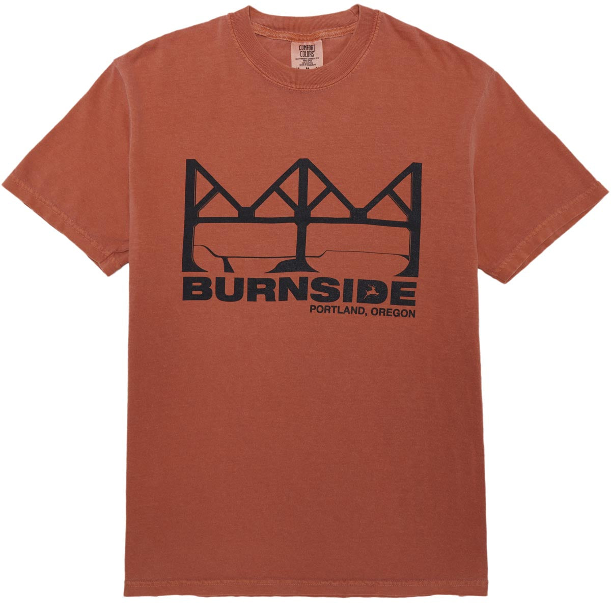 Burnside Official T-Shirt - Rust image 1