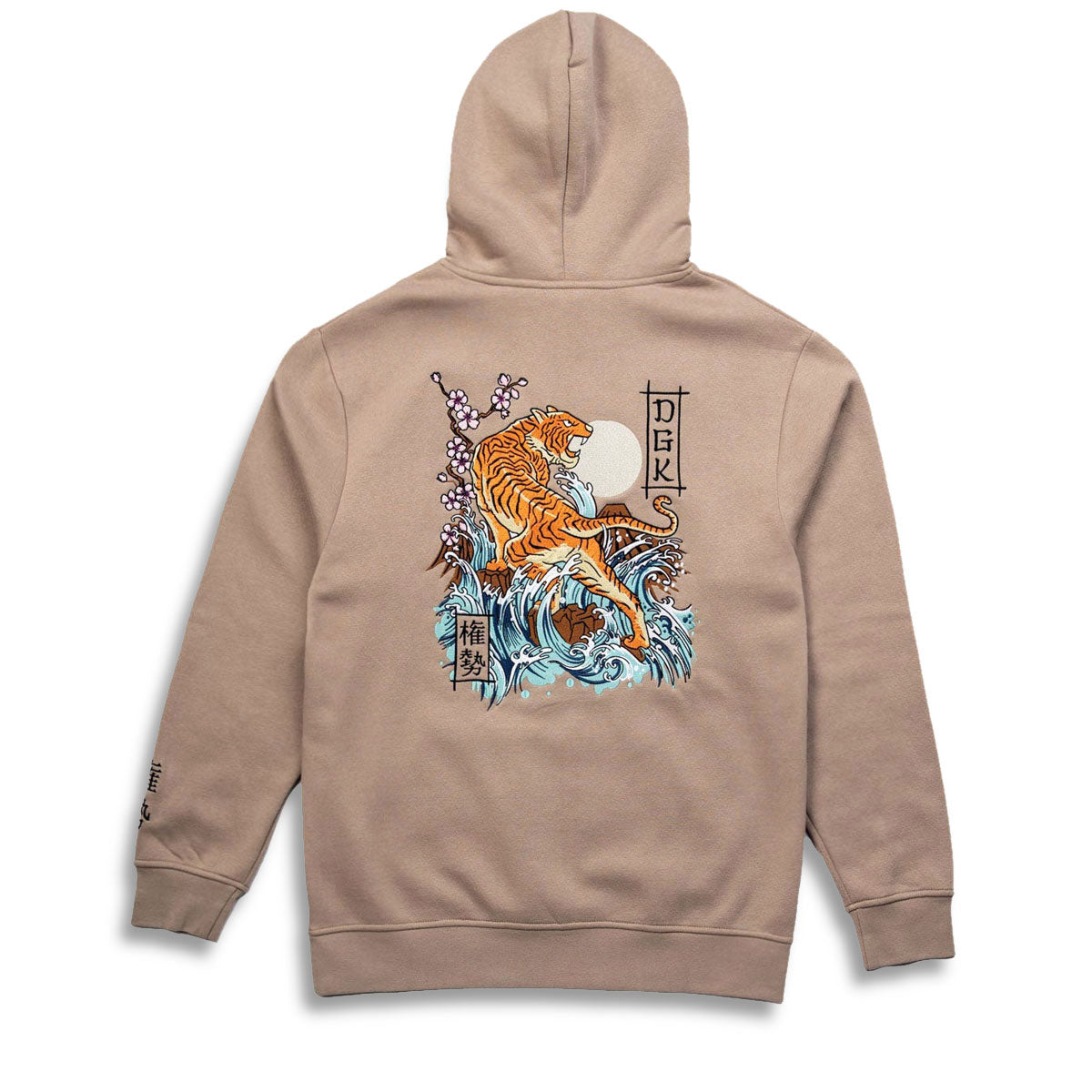 DGK Skateboards Clout Fleece Hoodie - Tan image 2