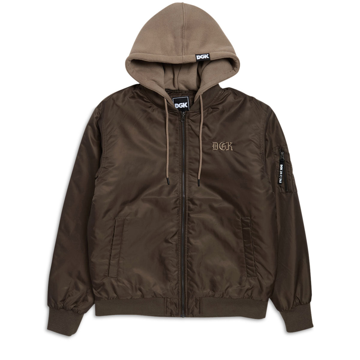 DGK Mindset Bomber Jacket - Brown image 1