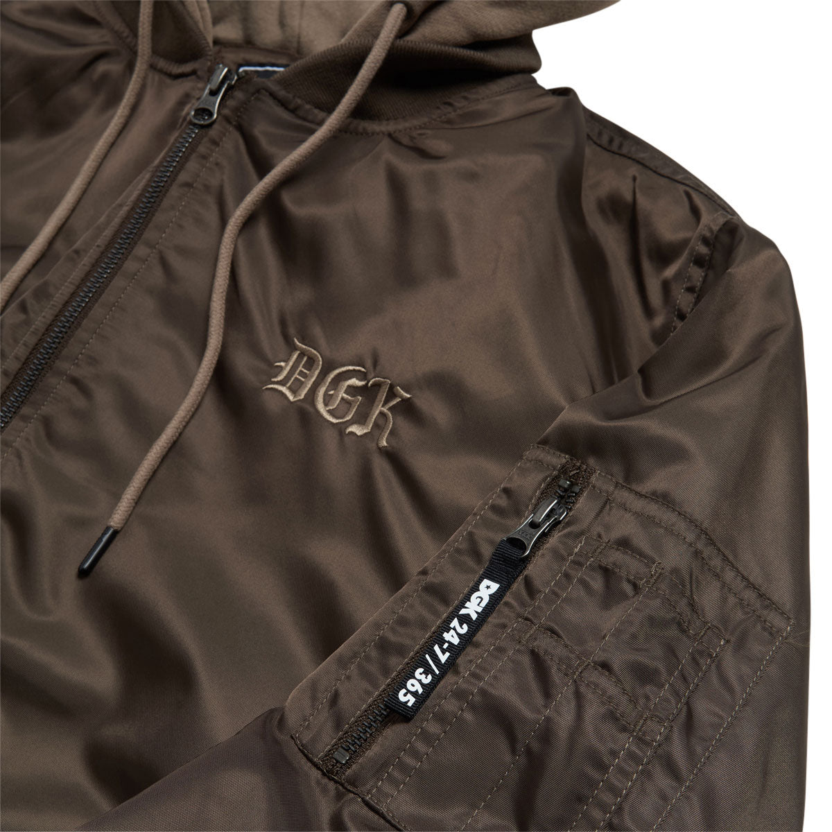 DGK Mindset Bomber Jacket - Brown image 3