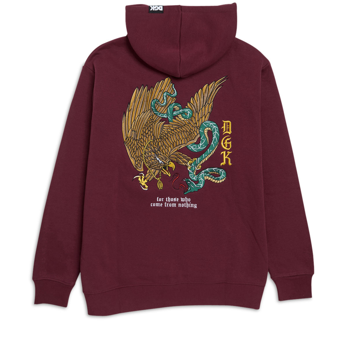 DGK Courage Fleece Hoodie - Burgundy image 1