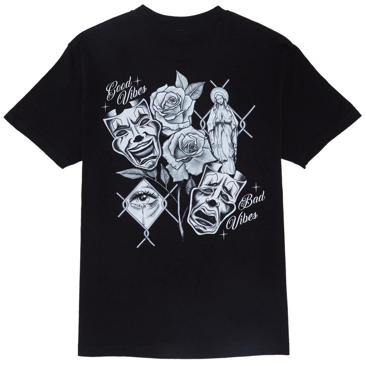 DGK Sad Girl T-Shirt - Black image 1