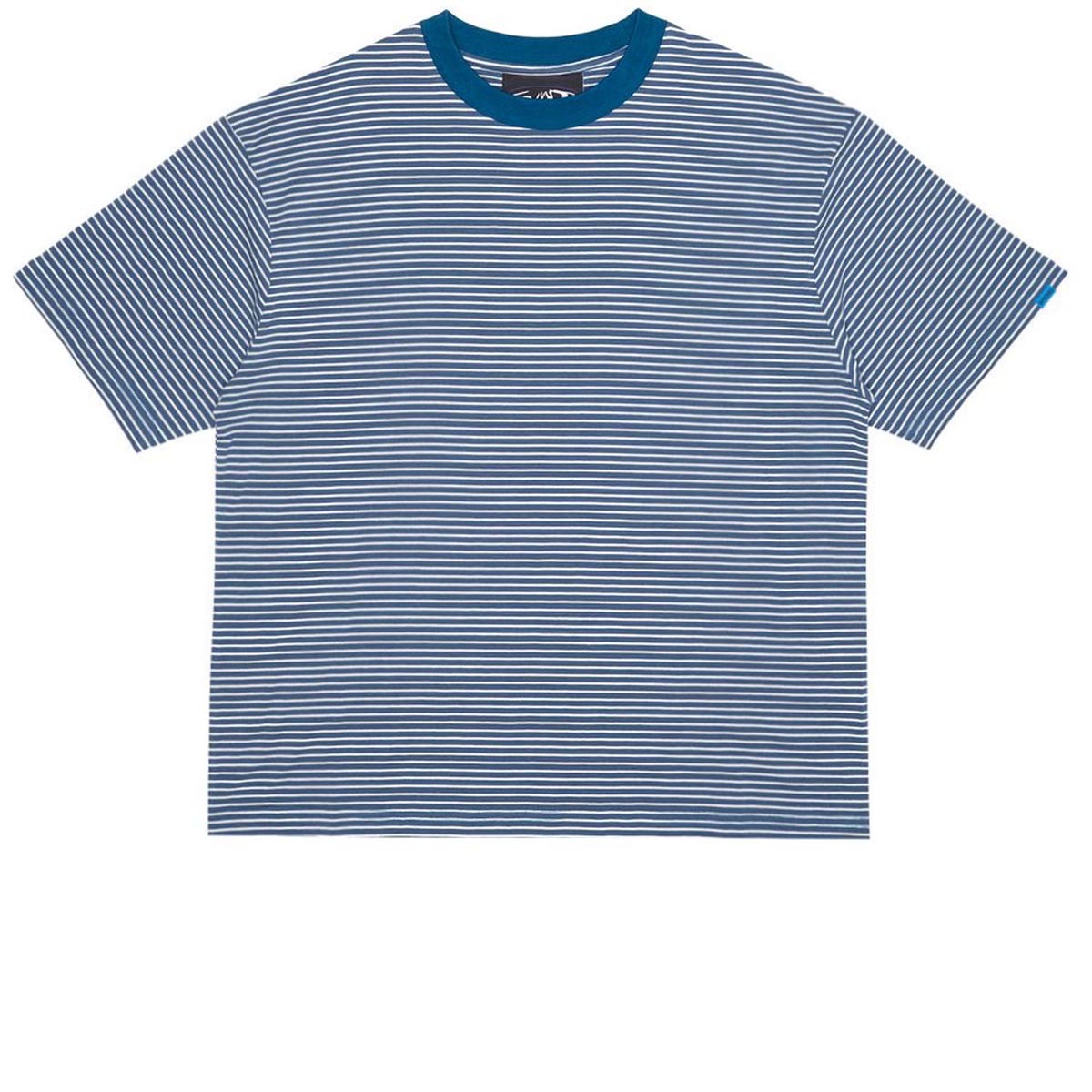 WKND Stripe T-Shirt - Jade & White image 1