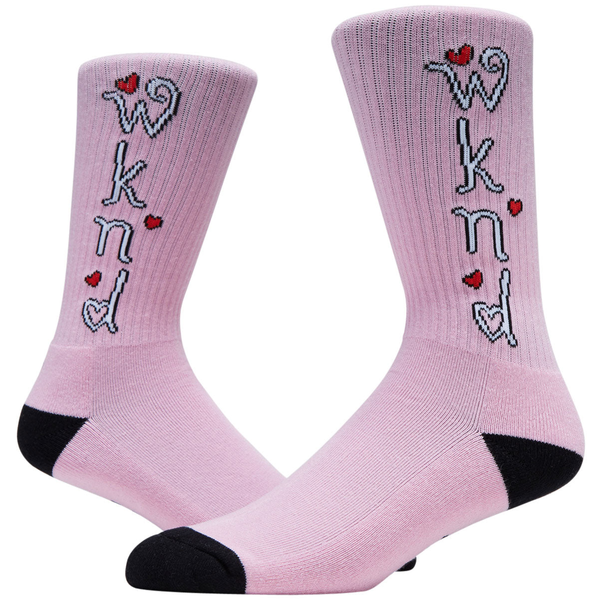 WKND Heart Socks - Pink image 2