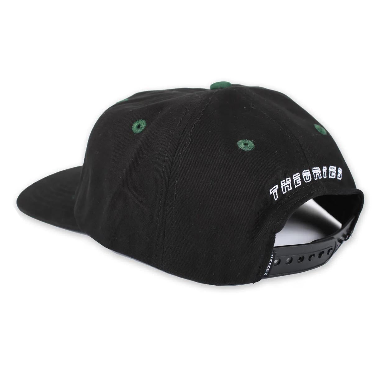 Theories Crosshairs Snapback Hat - Black/Green image 2