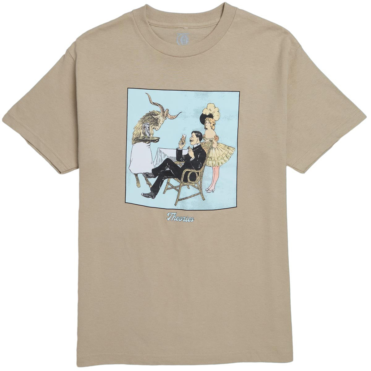Theories Brewing Co T-Shirt - Sand image 1