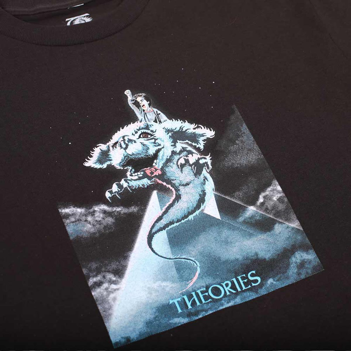 Theories Luckdragon T-Shirt - Black image 2