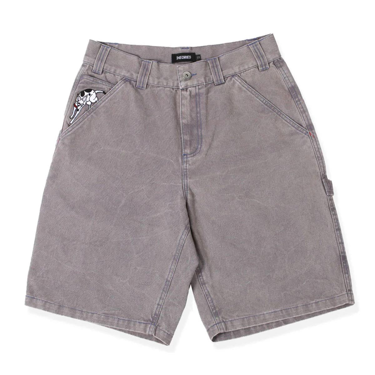 Theories Piano Trap Carpenter Shorts - Washed Purple image 1