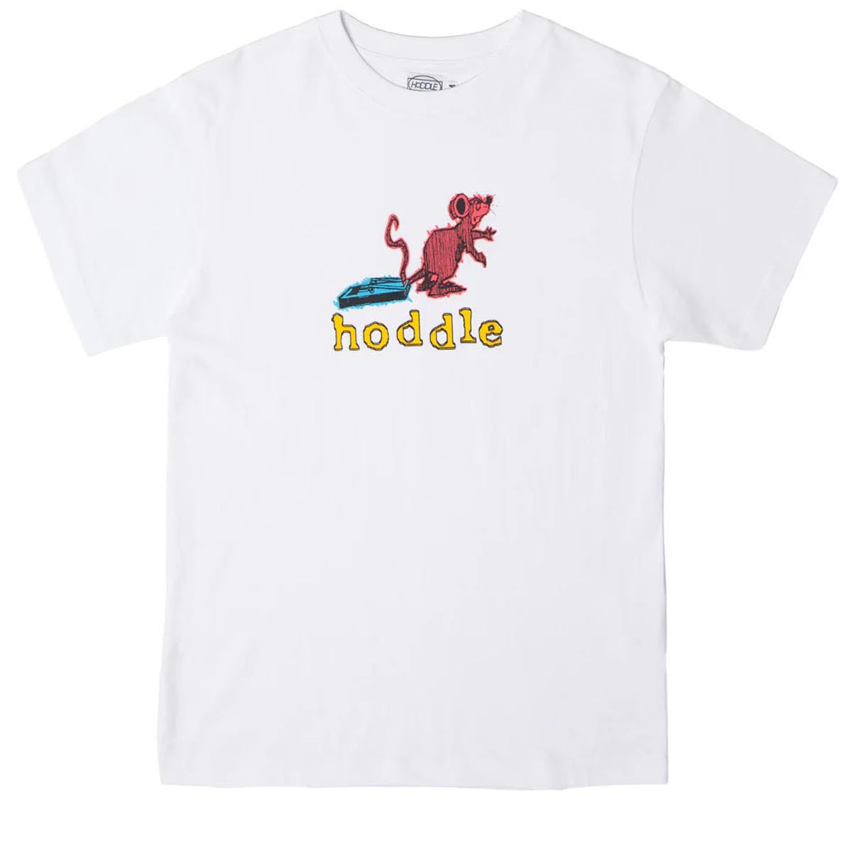 Hoddle Rat Trap T-Shirt - White image 1