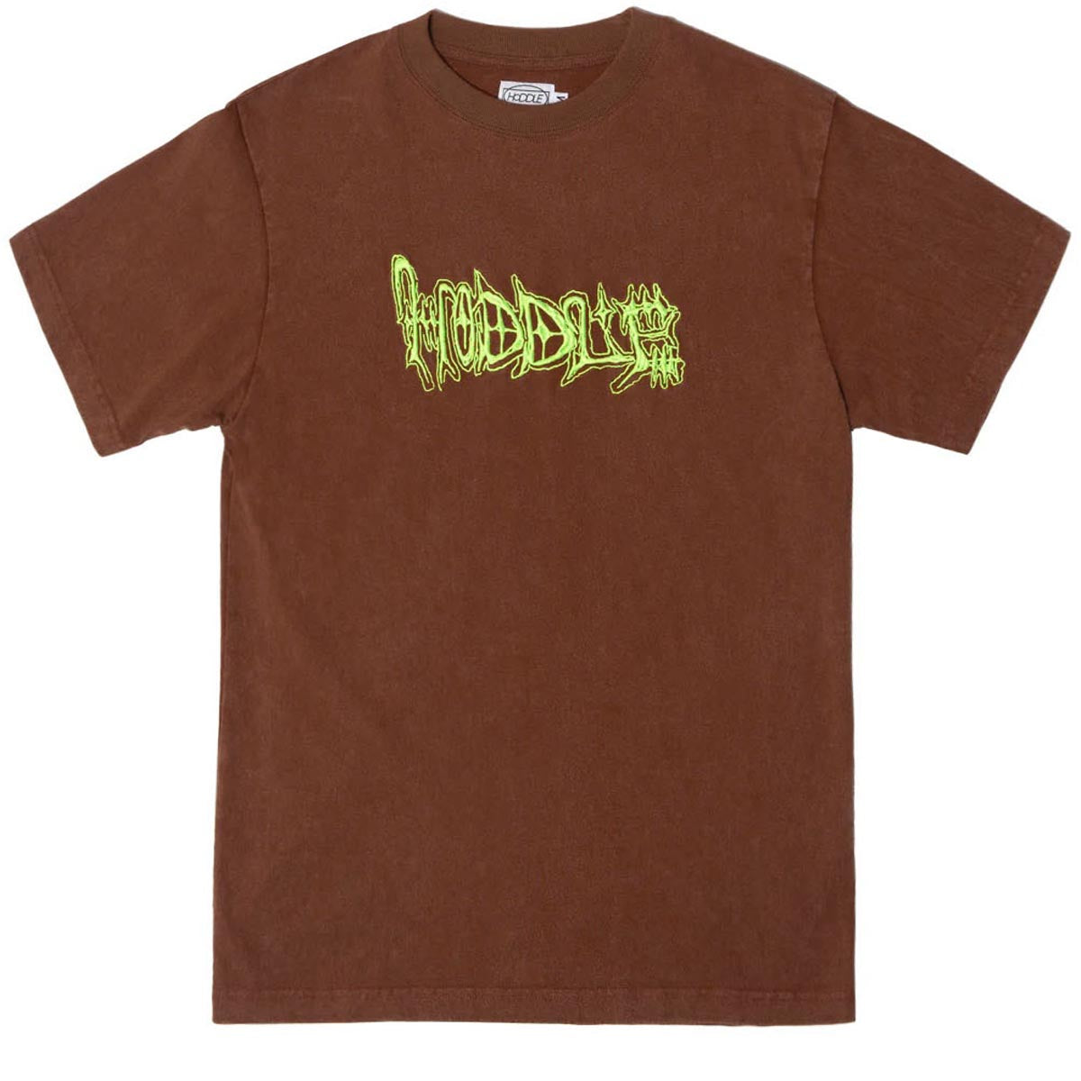 Hoddle Vision Logo T-Shirt - Brown image 1