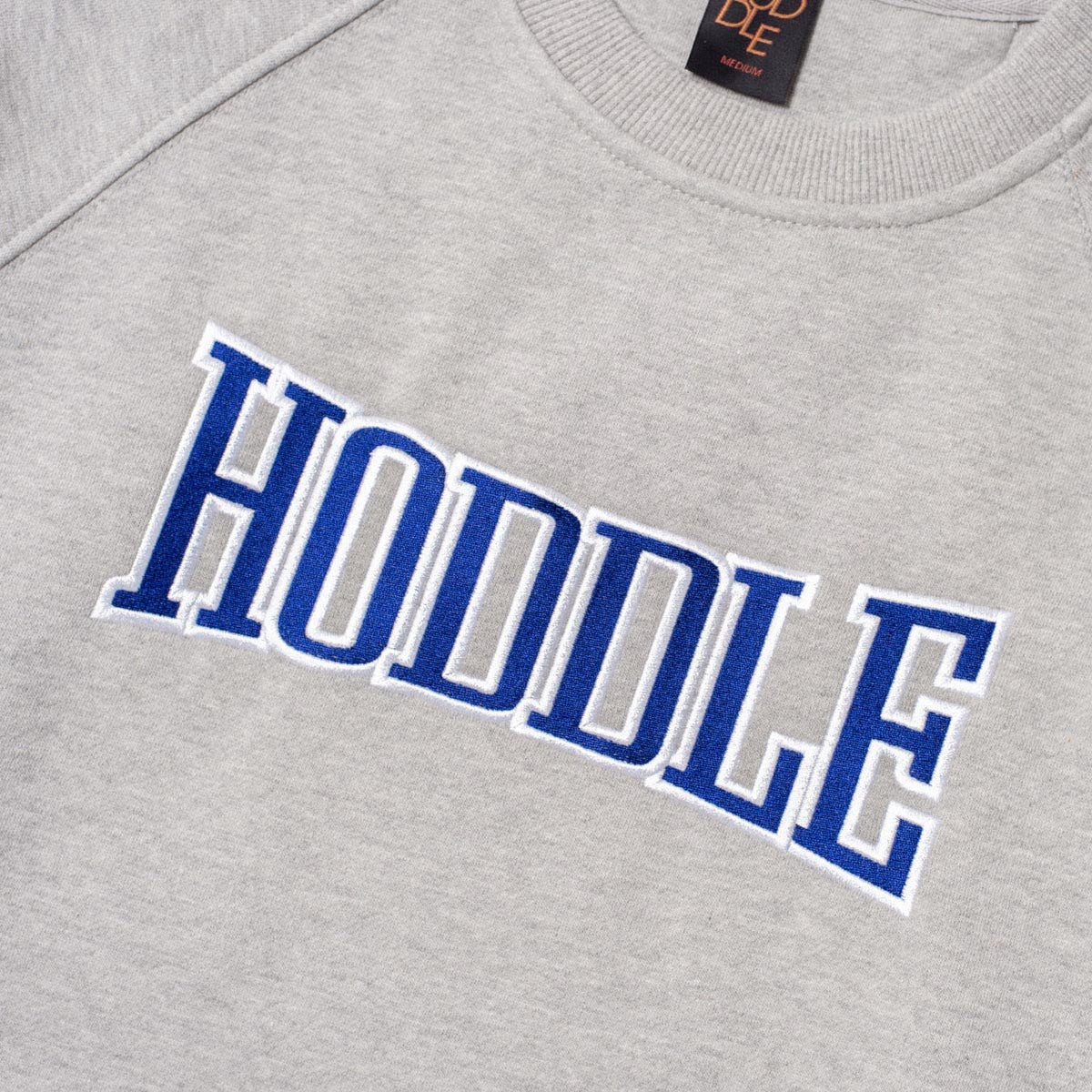 Hoddle Satellite Crew Sweater - Heather Grey image 3