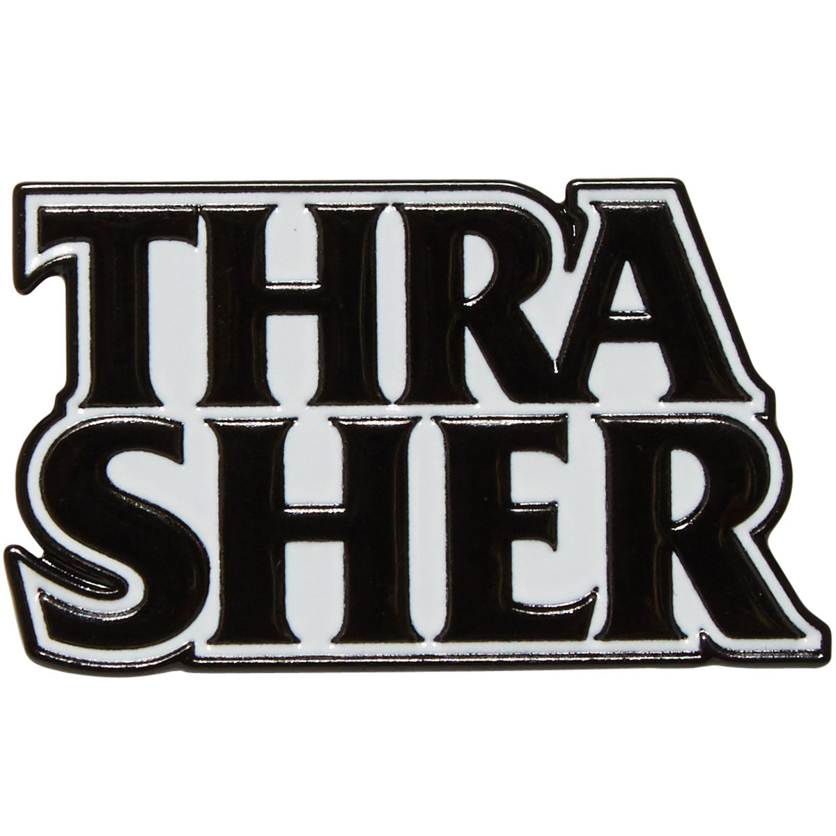 Thrasher x Anti-Hero Lapel Pin - Black/White image 1