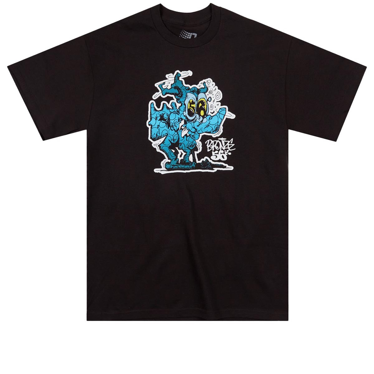 Bronze 56k Strickland T-Shirt - Black image 1