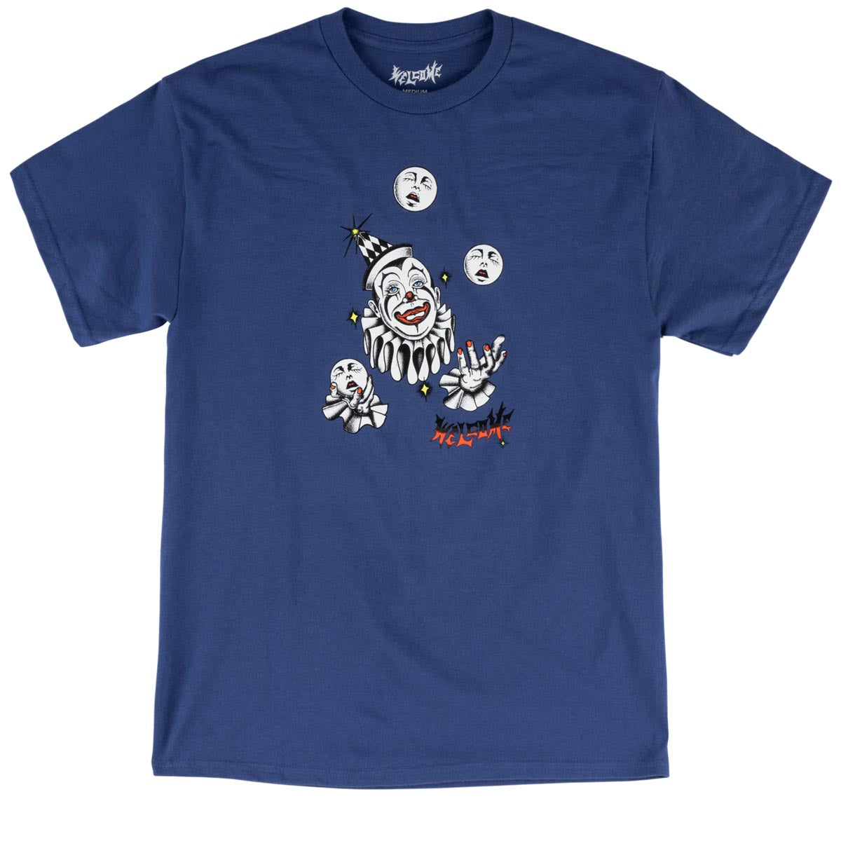 Welcome Juggler T-Shirt - Navy image 1