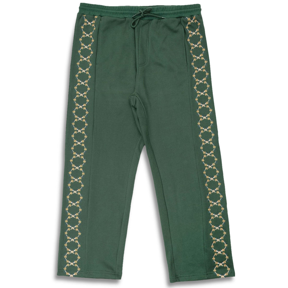 Passport Wattle Organic Fleece Track Pants - Green image 1