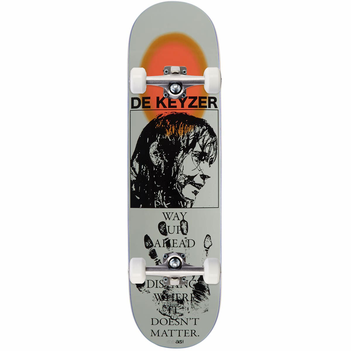 Quasi de Keyzer Distance Skateboard Complete - Assorted - 8.125