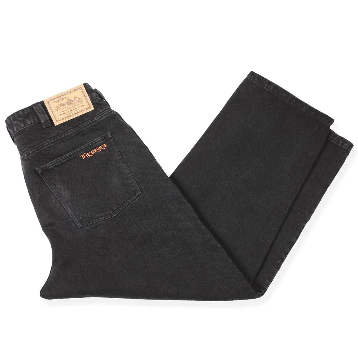 Theories Pavillion Jeans - Washed Black image 5