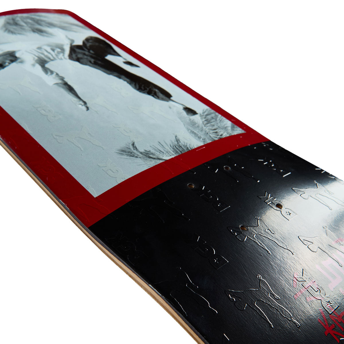 DGK x Bruce Lee Flying Man Skateboard Deck - Black - 8.25