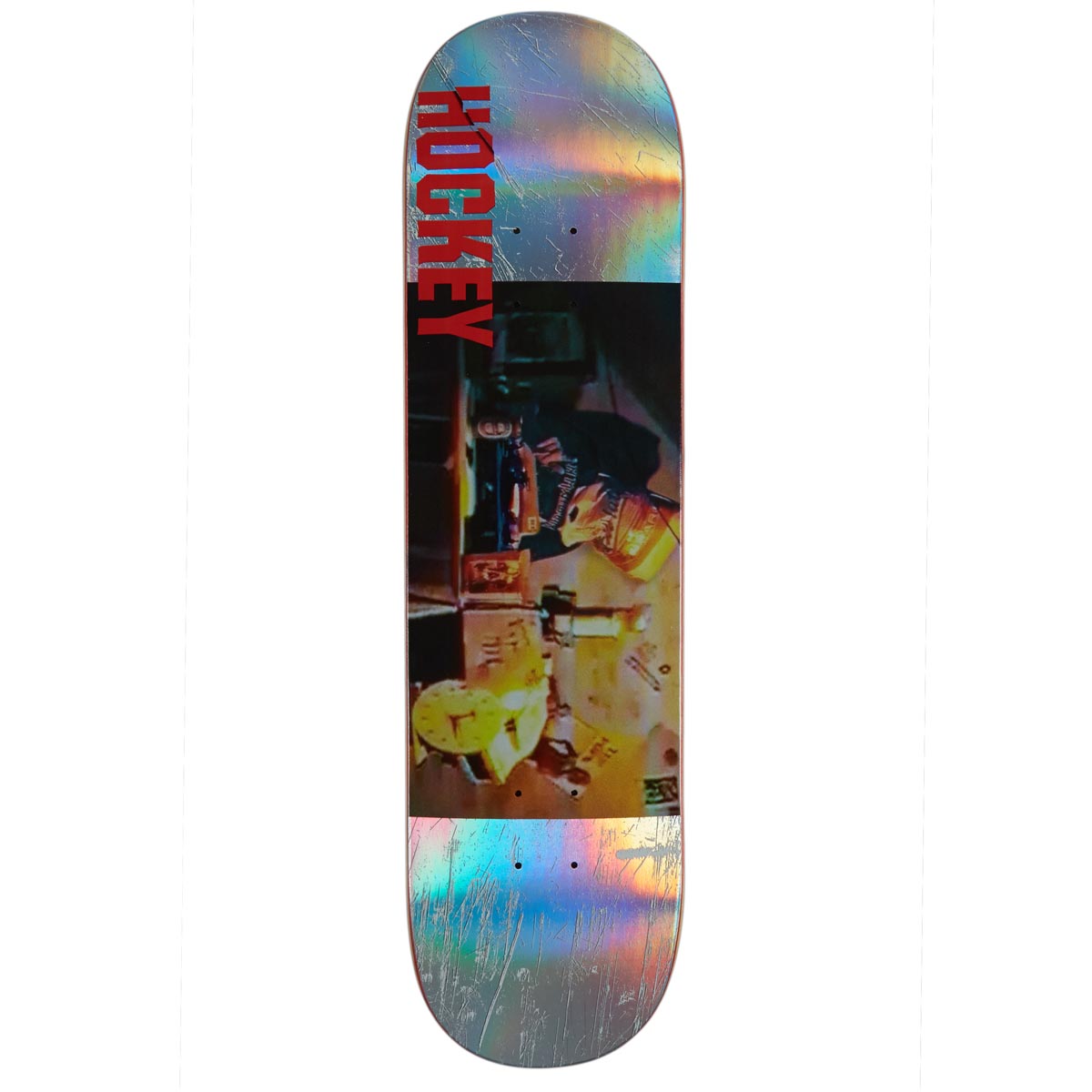 Hockey DJ Baghead Skateboard Deck - 8.18