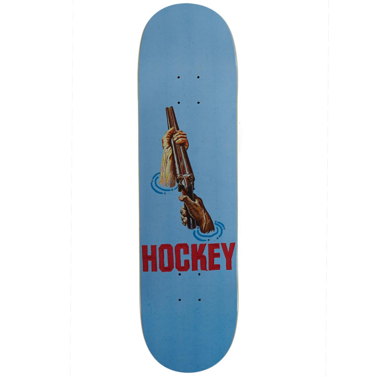 Hockey Shotgun Andrew Allen Shape 2 Skateboard Deck - 8.25