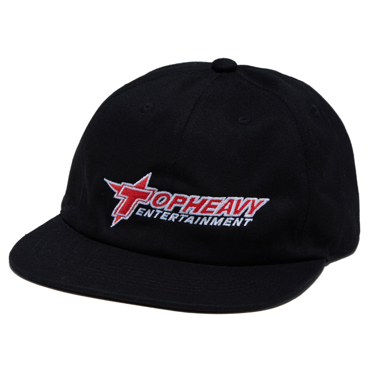 Top Heavy Corpo Snapback Hat - Black image 1