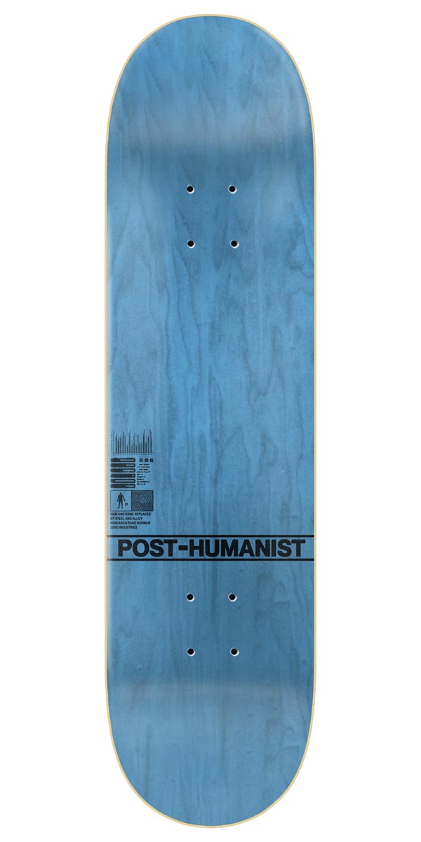 Zero Burman Post-Human Skateboard Complete - 8.50