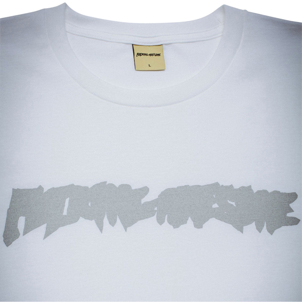 Fucking Awesome Ink Trap Stamp Logo T-Shirt - White image 2