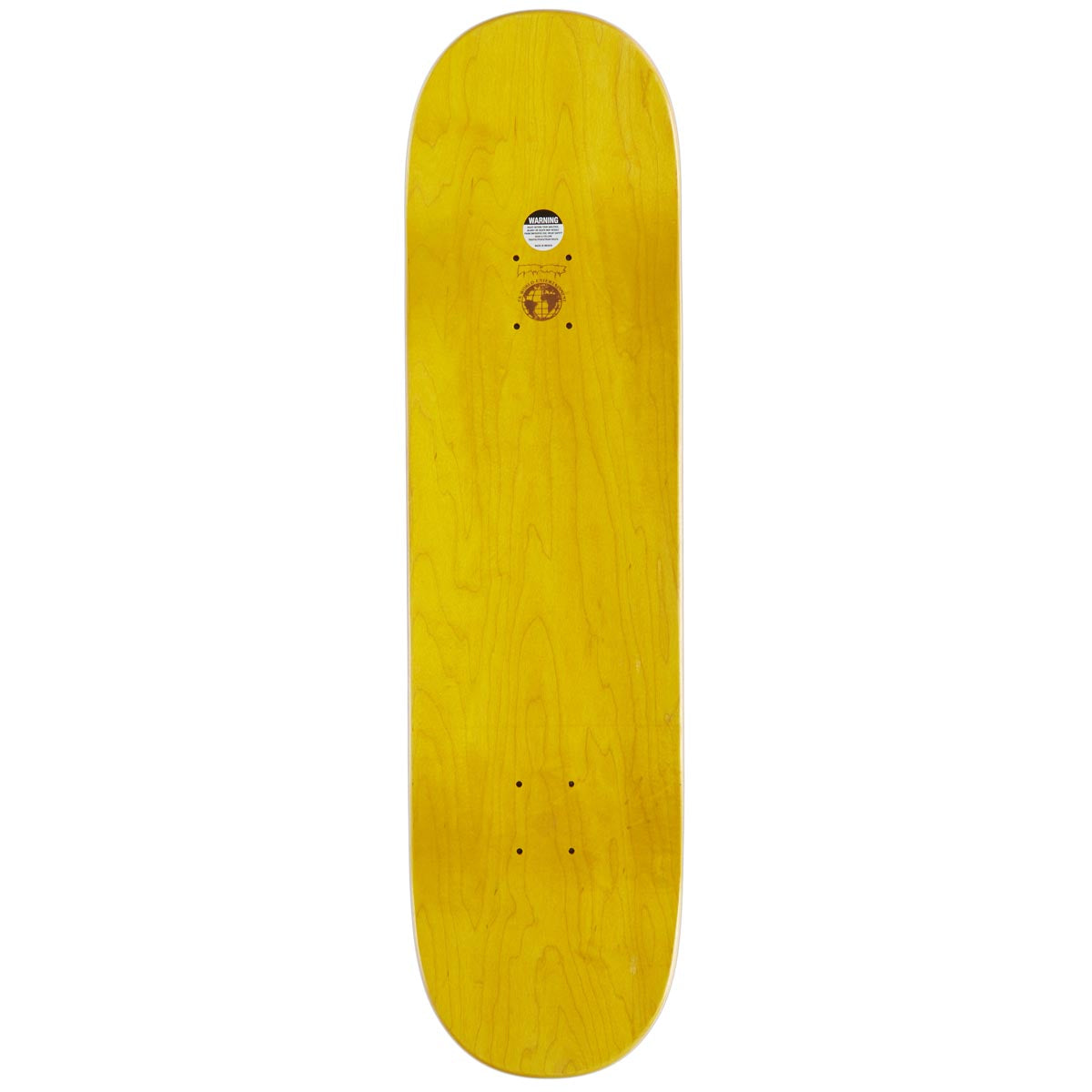 Fucking Awesome Khaki Stamp Embossed Skateboard Complete - 8.38