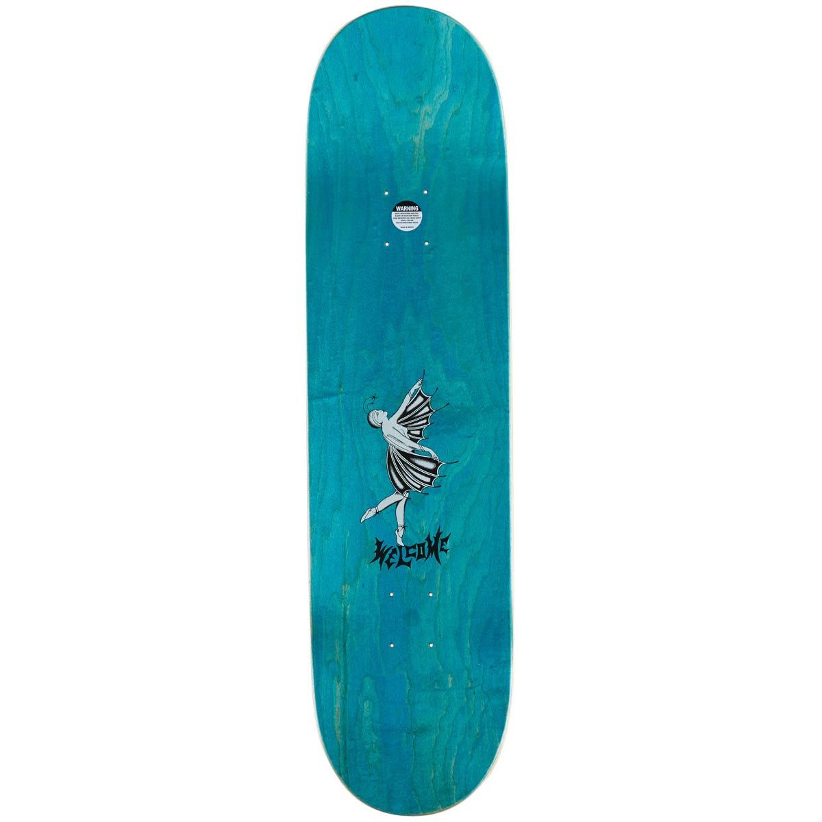 Welcome Dancer On A Popsicle Skateboard Complete - White/Gold Foil - 8.50