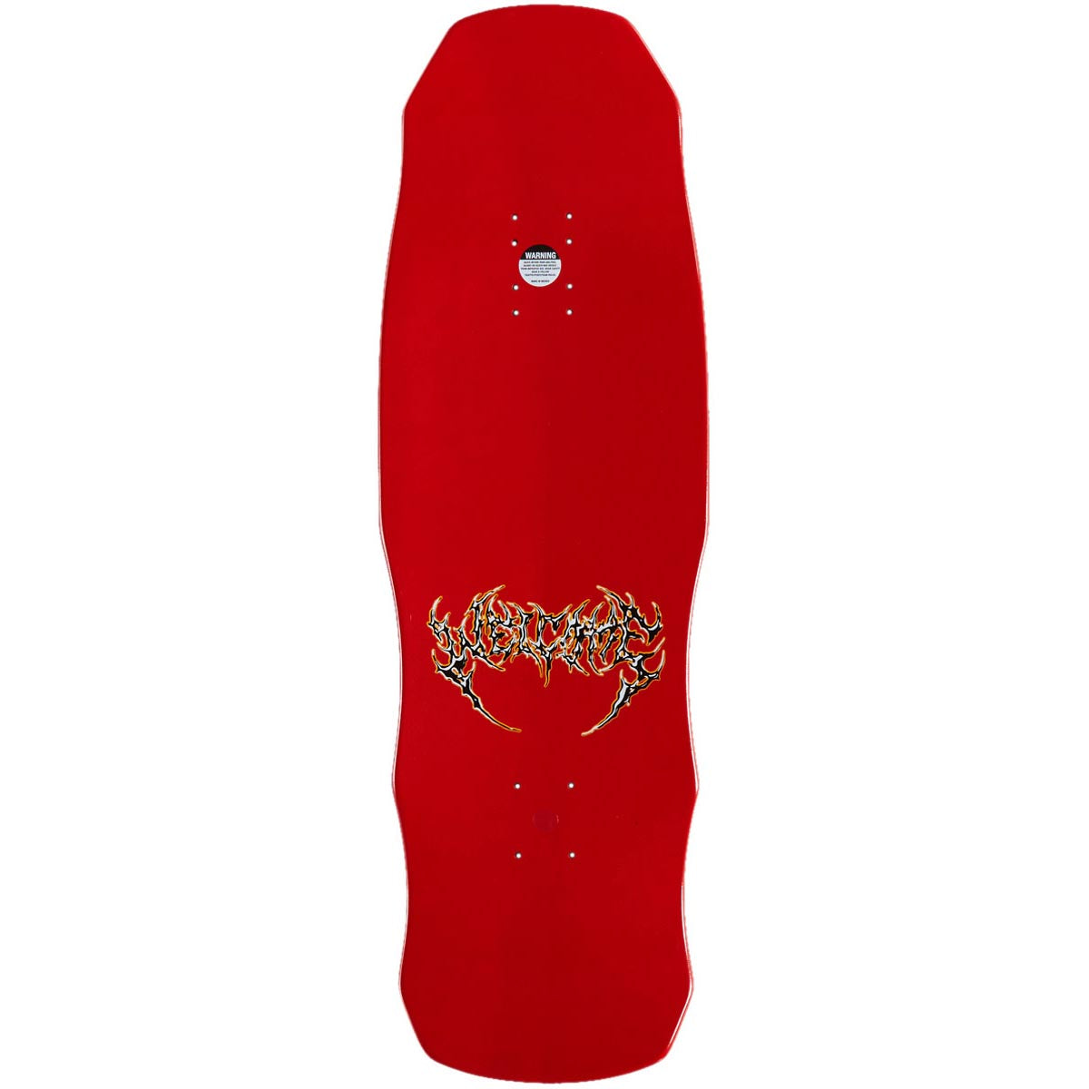 Welcome Diablo On A Dark Lord Skateboard Complete - Red Dip - 9.75