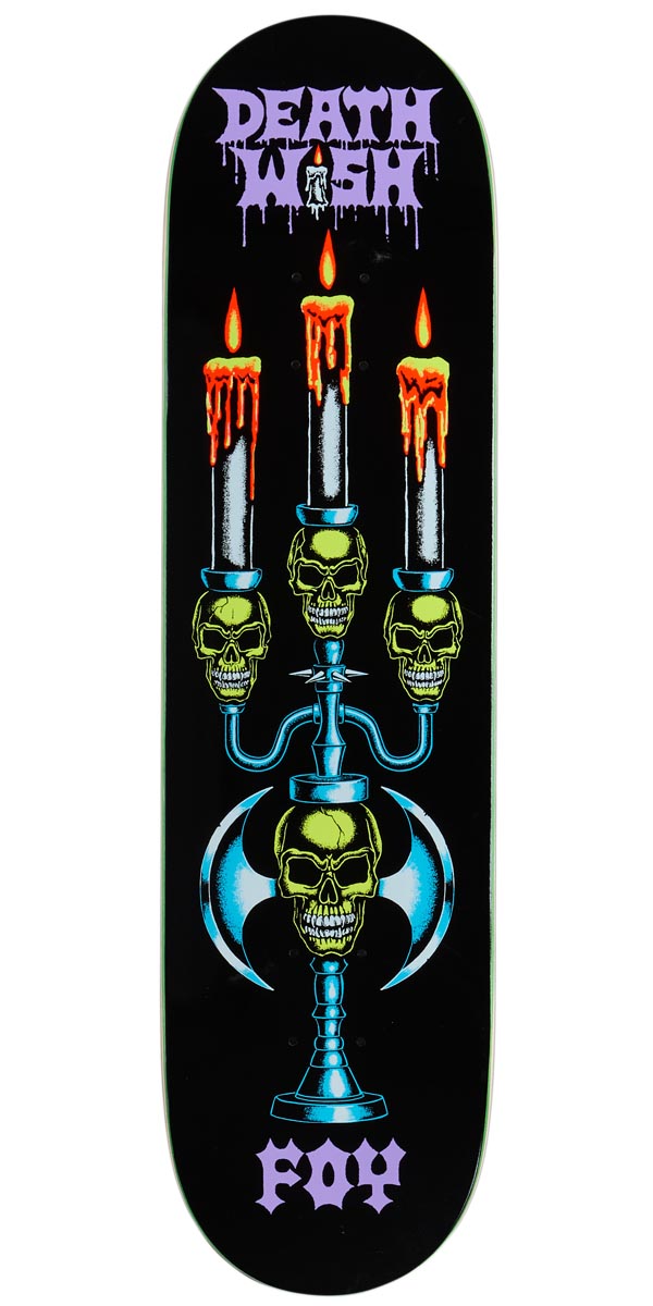 Deathwish Foy Forgotten Relics Skateboard Deck - 8.00