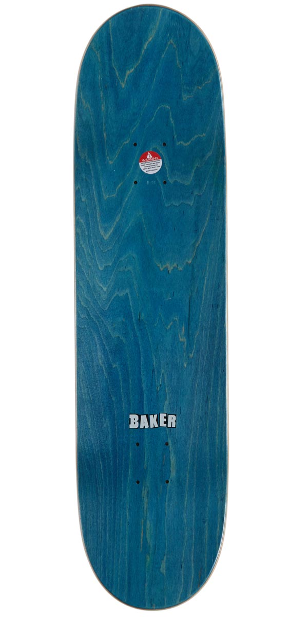 Baker Brand Logo Skateboard Deck - Black - 8.3875