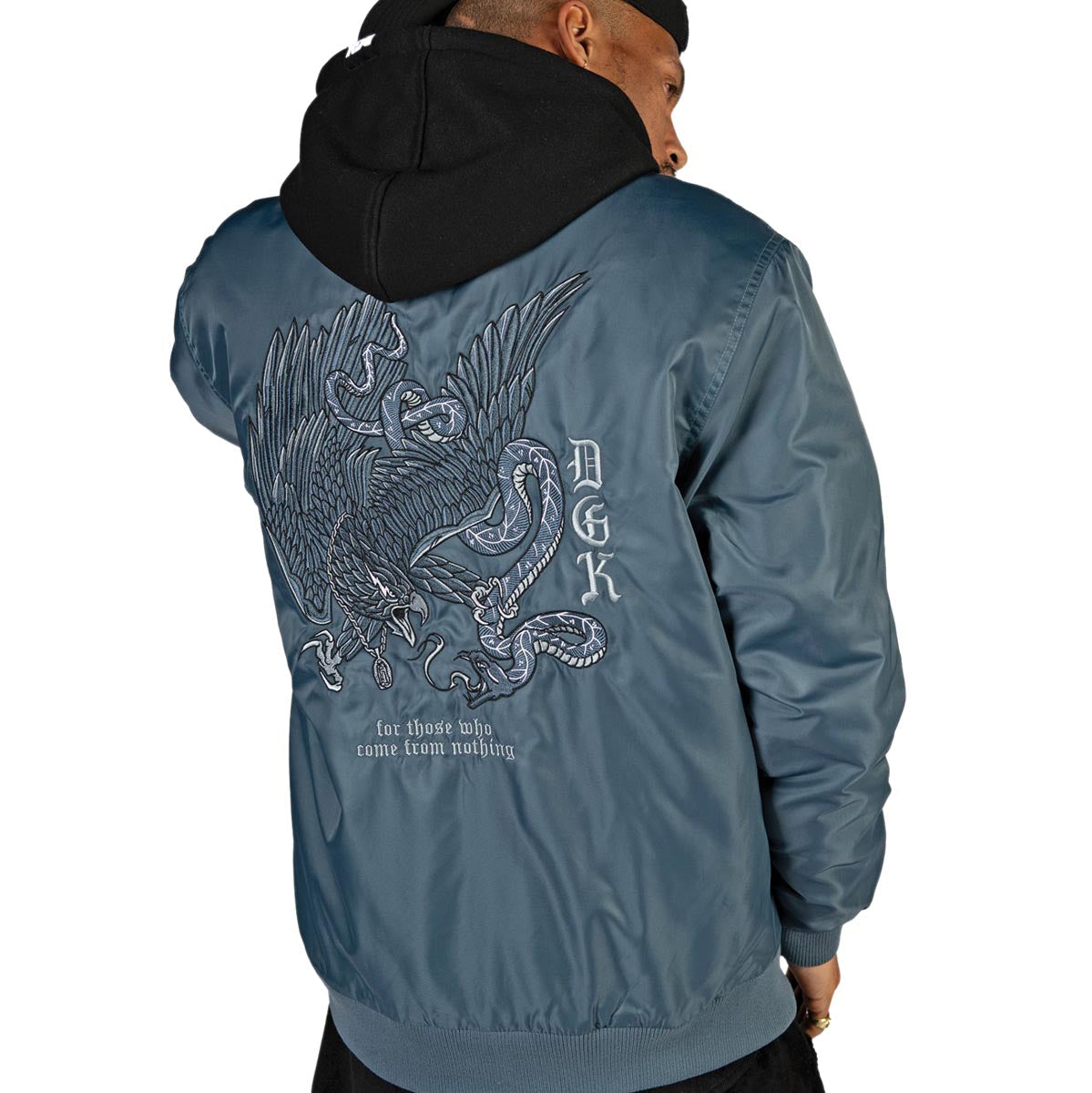 DGK Guerrero Bomber Jacket - Black image 3