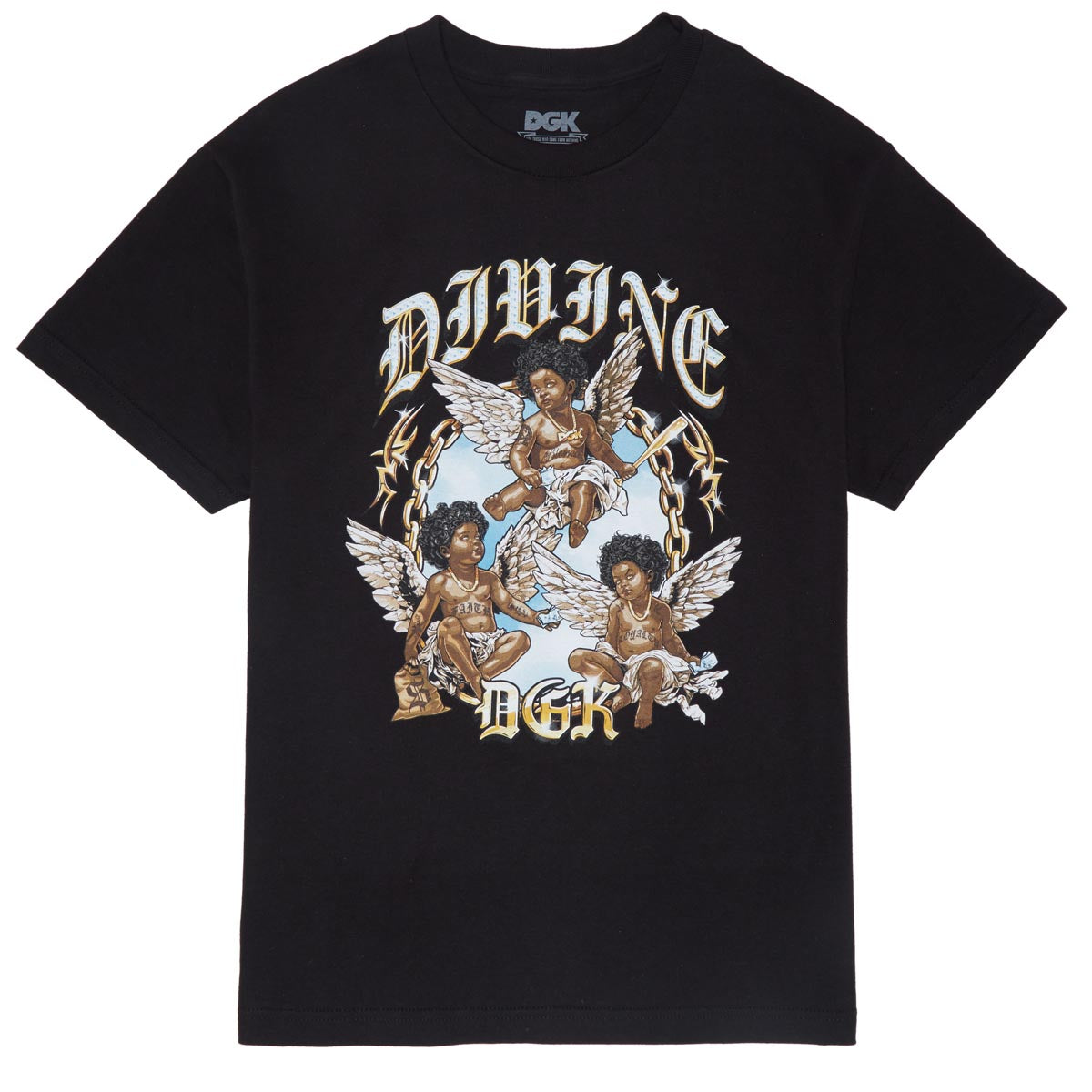 DGK Wings T-Shirt - Black image 1