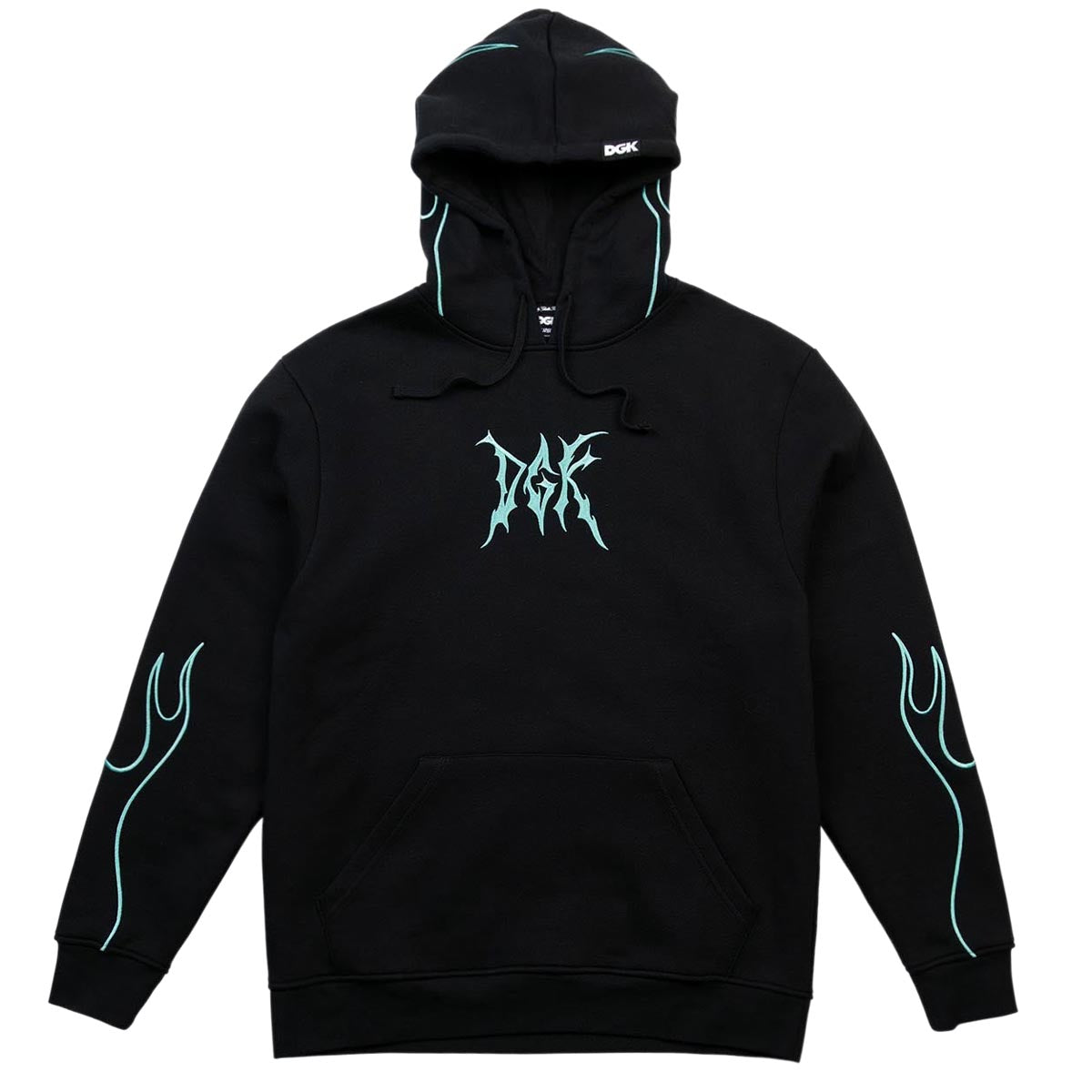 DGK Fuego Fleece Hoodie - Black image 3