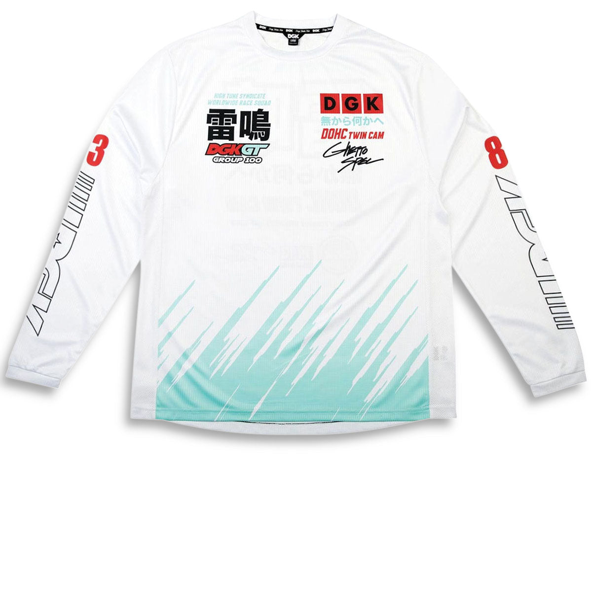 DGK Turbine Racing Jersey - White image 1