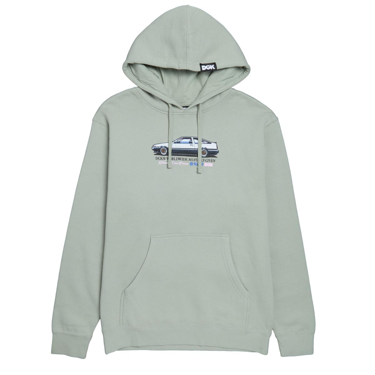 DGK Risen Fleece Hoodie - Dusty Sage image 2