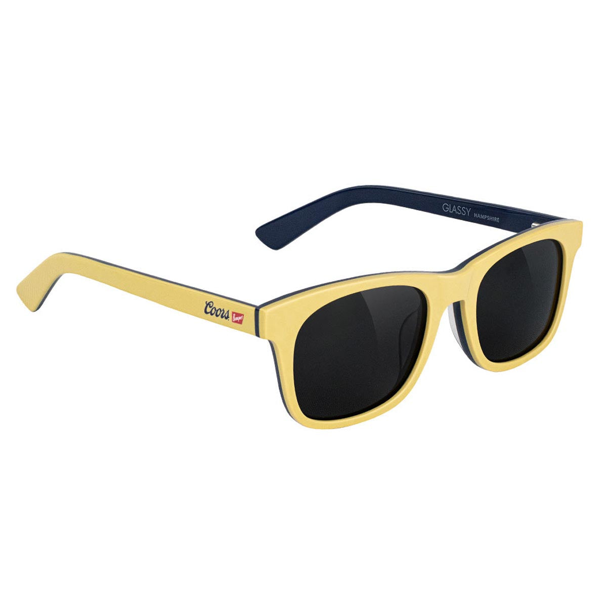 Glassy x Coors Banquet Hampshire Sunglasses - Buff image 1