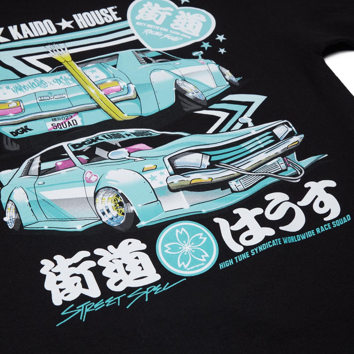 DGK x Kaido House Zokusha T-Shirt - Black image 4