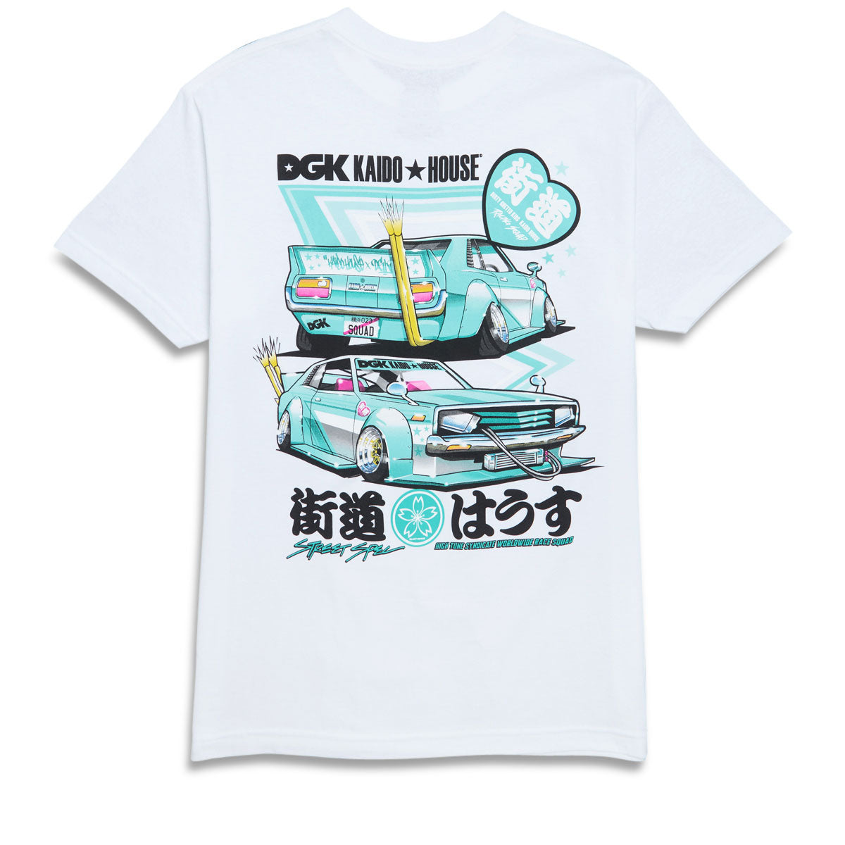 DGK x Kaido House Zokusha T-Shirt - White image 2