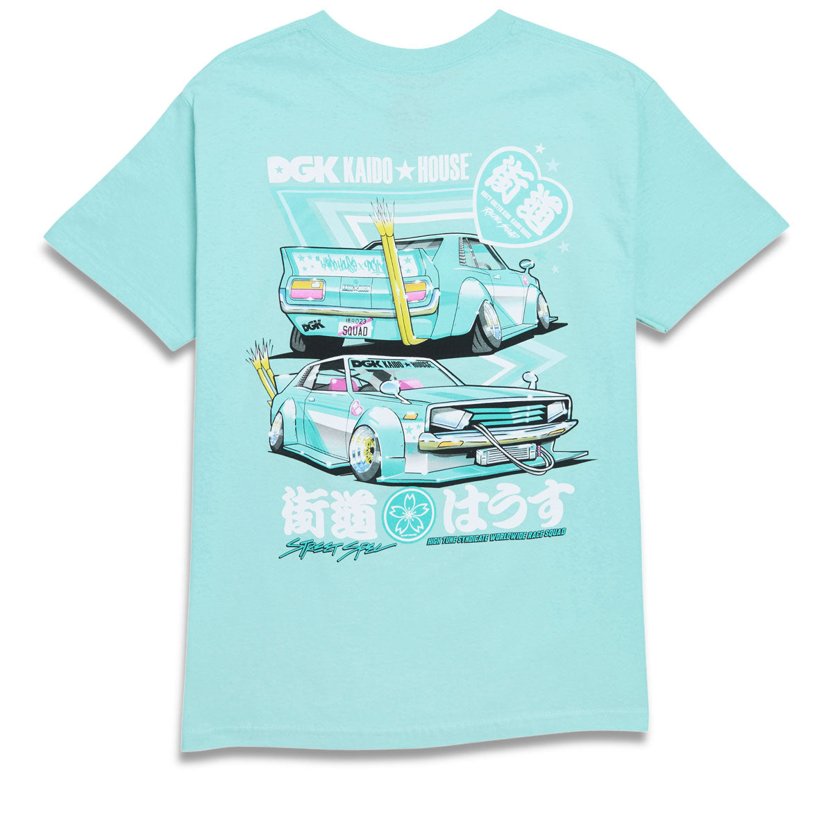 DGK x Kaido House Zokusha T-Shirt - Celadon image 2