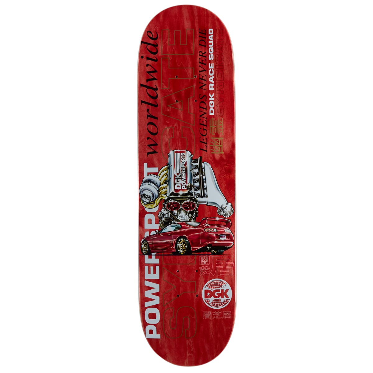 DGK Syndicate Skateboard Deck - 8.38