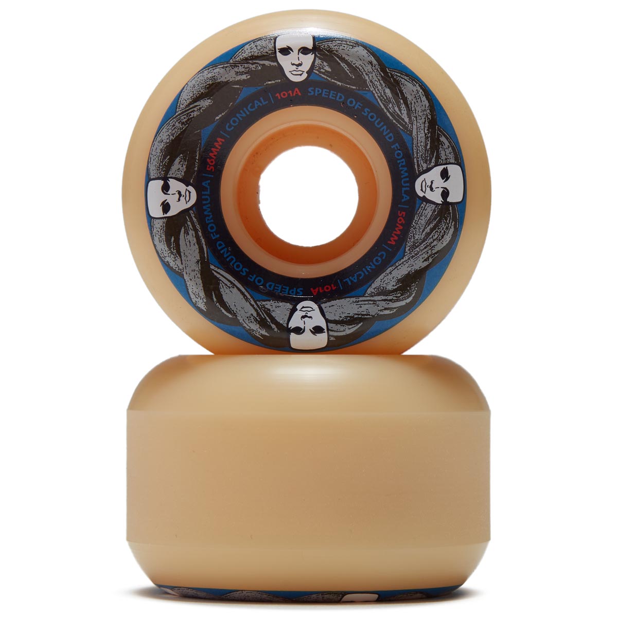 Opera SOS Sopranos Asymmetrical 99a Skateboard Wheels - 56mm image 2