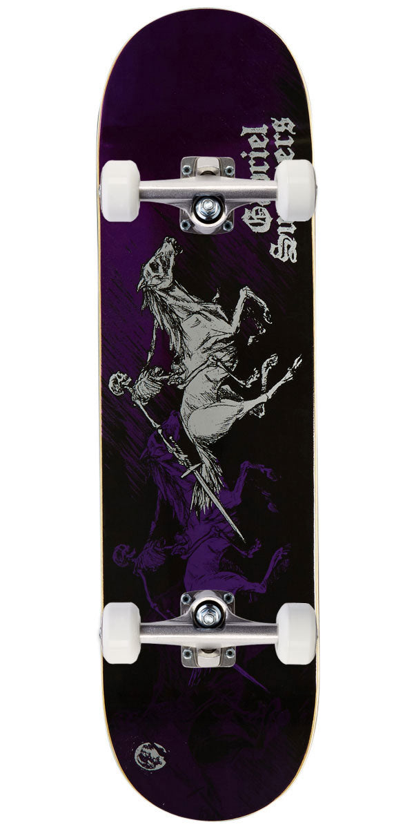 Zero Summers Pale Horse Skateboard Complete - Purple Foil - 8.25